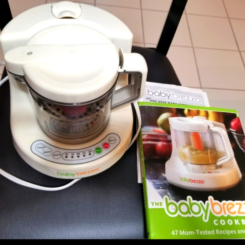 BABY BREZZA 1 STEP BABY FOOD MAKER STAINLESS STEEL BLADES & BPA FREE CONTAINER